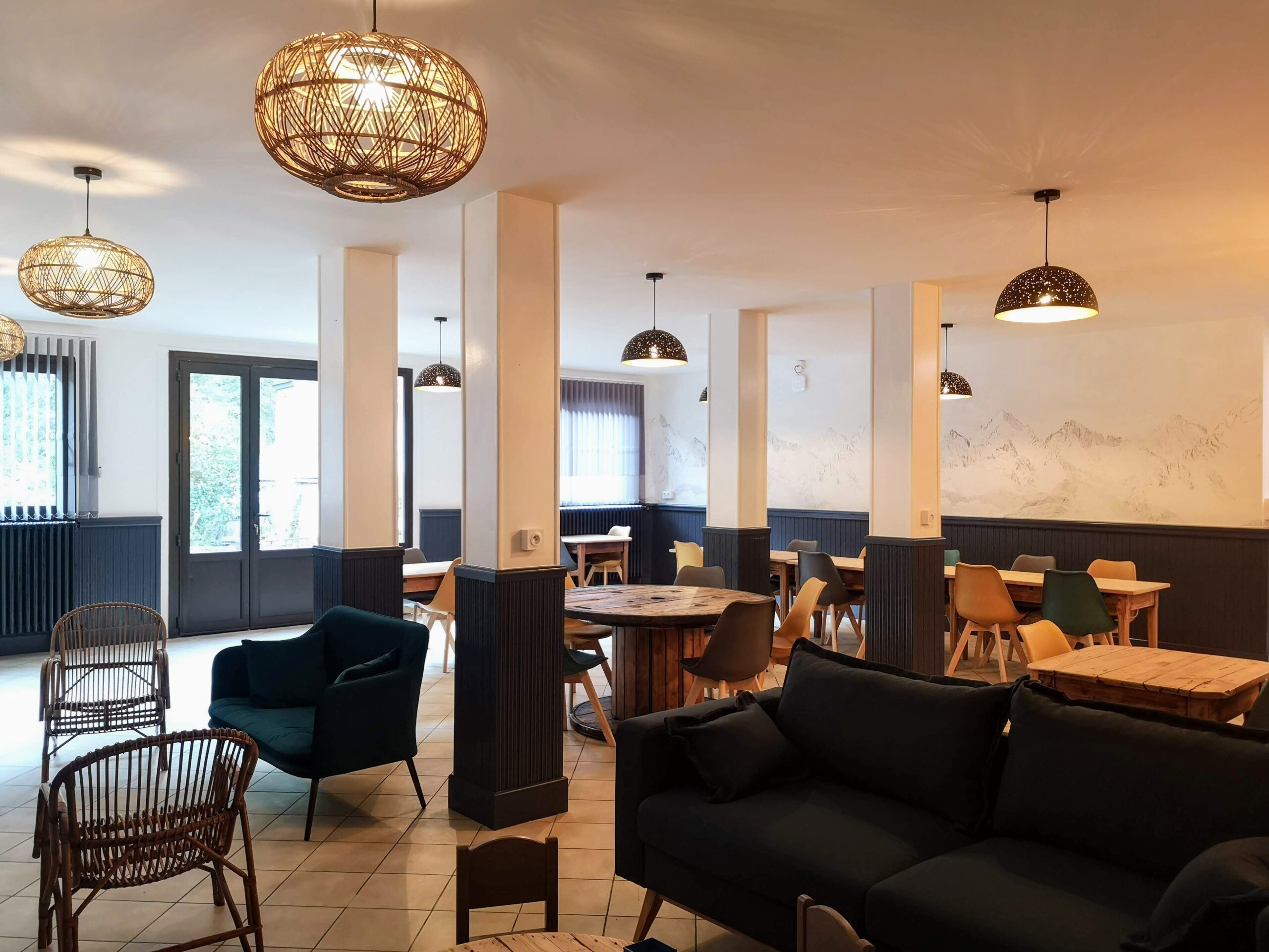 salle à manger 3 Salle de réception - Relais d'Avajan